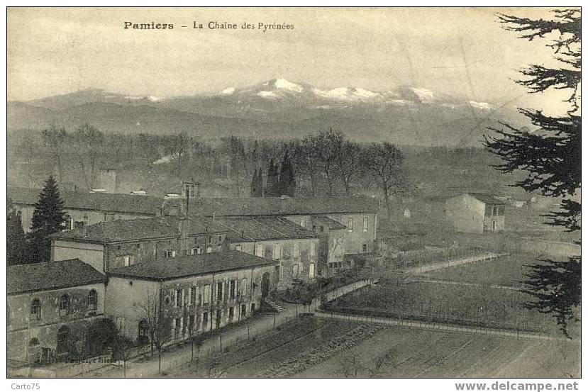 PAMIERS 09 - Chaîne Des Pyrénées - Pamiers