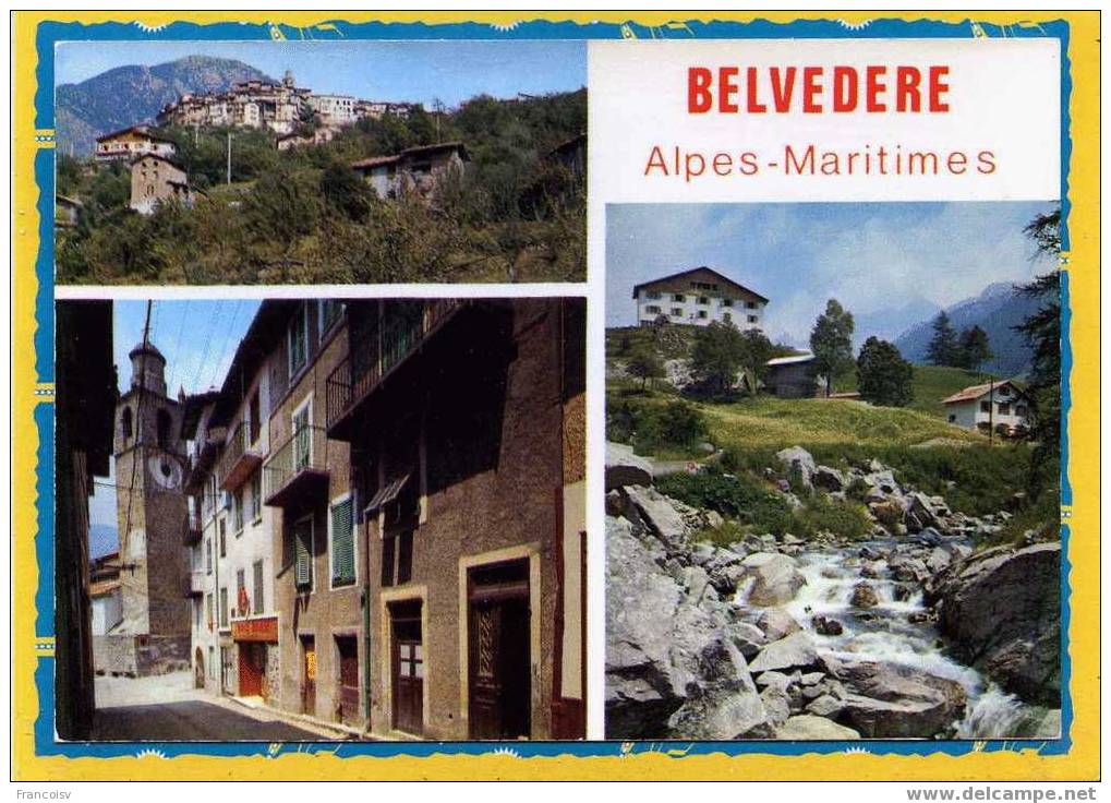 Belvedere Alpes Maritimes  Multivues - Belvédère
