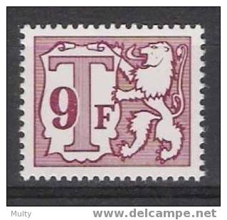 Belgie TX81P (**) - Timbres