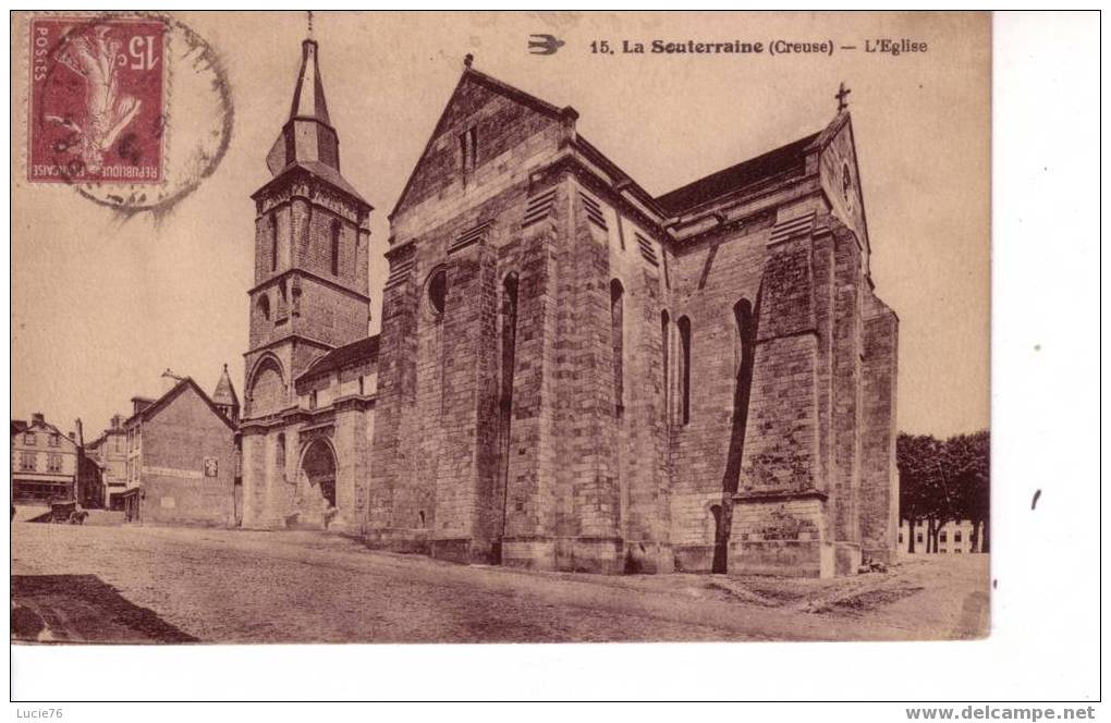 LA SOUTERRAINE  -   N° 15  -   L´Eglise - La Souterraine