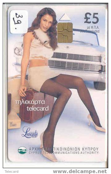 Télécarte CYPRUS (39) Phonecard LEVANTE LADY - Chypre