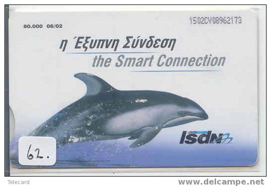 Télécarte CYPRUS (62) Chip Phonecard Dolphin - Zypern