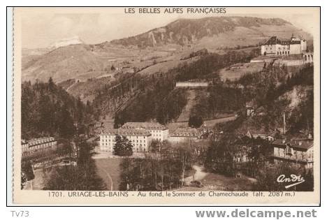 Cpc 264 - URIAGE Les Bains - Au Fond Le Sommet De Chamechaude (38 - Isère) - Uriage