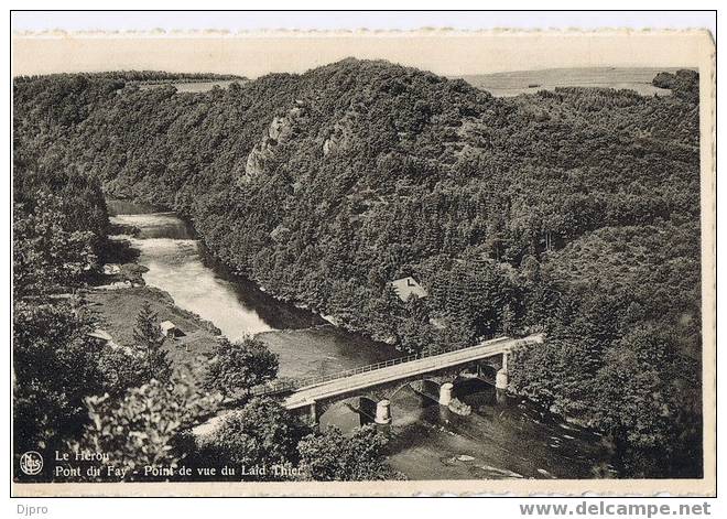 LE HEROU - Pont Du Fay, Point De Vue Du Laîd Thier - Houffalize