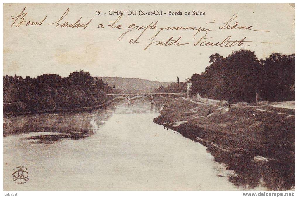 CHATOU   BORDS DE SEINE N° 45 - Chatou