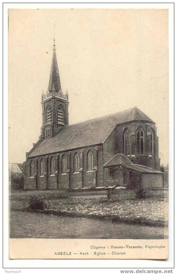 C714 - Abeele - Eglise - Poperinge