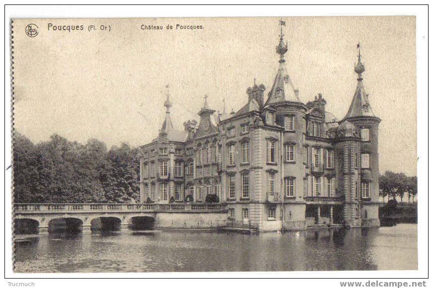 C1075 - POUCQUES - Château De Poucques - Aalter