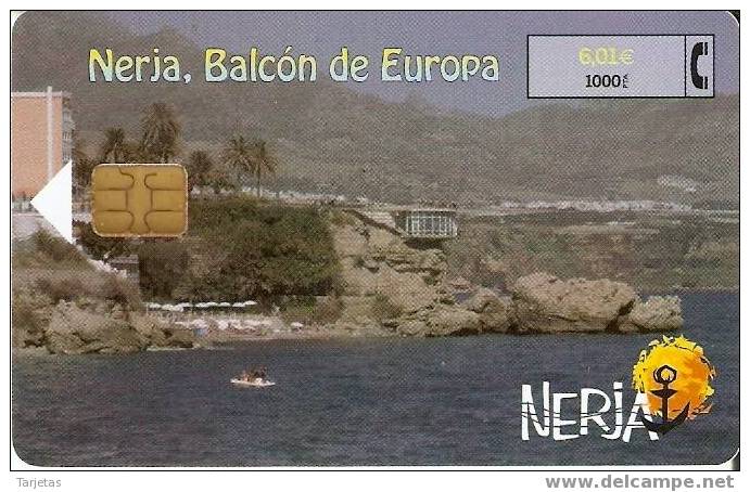 CP-237 TARJETA NERJA-BALCON DE EUROPA-II TIRADA 101300 - Herdenkingsreclame