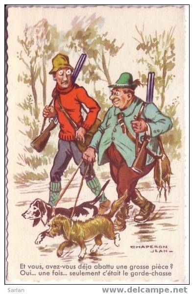 CHASSE ,cpsm Pf, Illustration De CHAPERON - Chasse