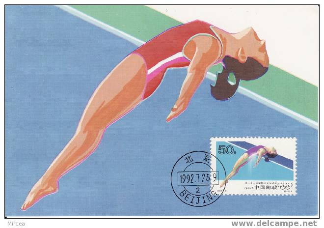 1060 -  Chine 1992 - Diving