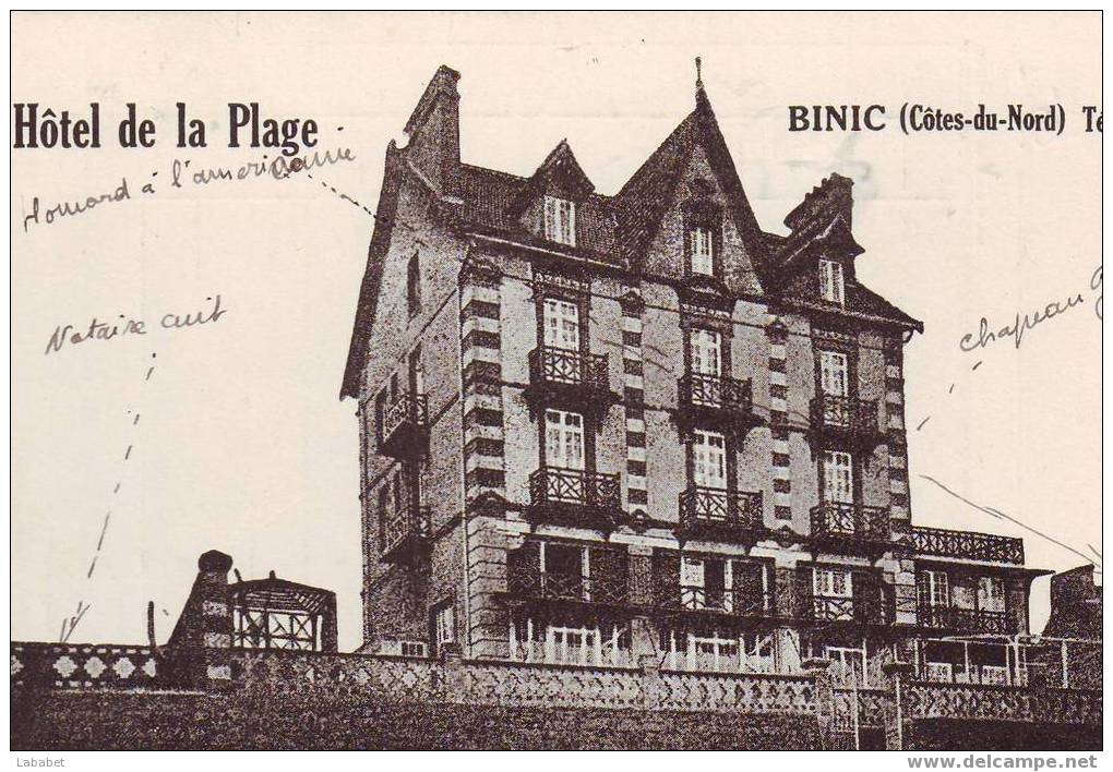 BINIC HOTEL DE LA PLAGE - Binic