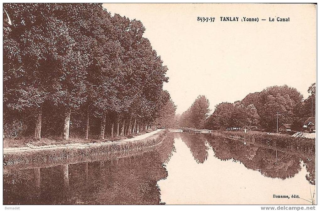 TANLAY...LE CANAL - Tanlay