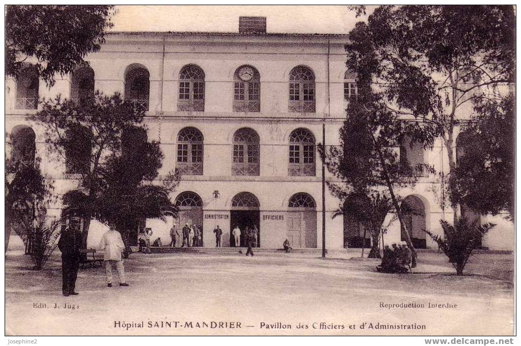 L'hopital Saint Mandrier . Pavillon Des Officiers Et D'administration - Saint-Mandrier-sur-Mer