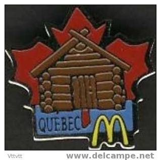 Pin's Mc'Donald's : Quebec, Canada (Arthus Bertrand) - McDonald's