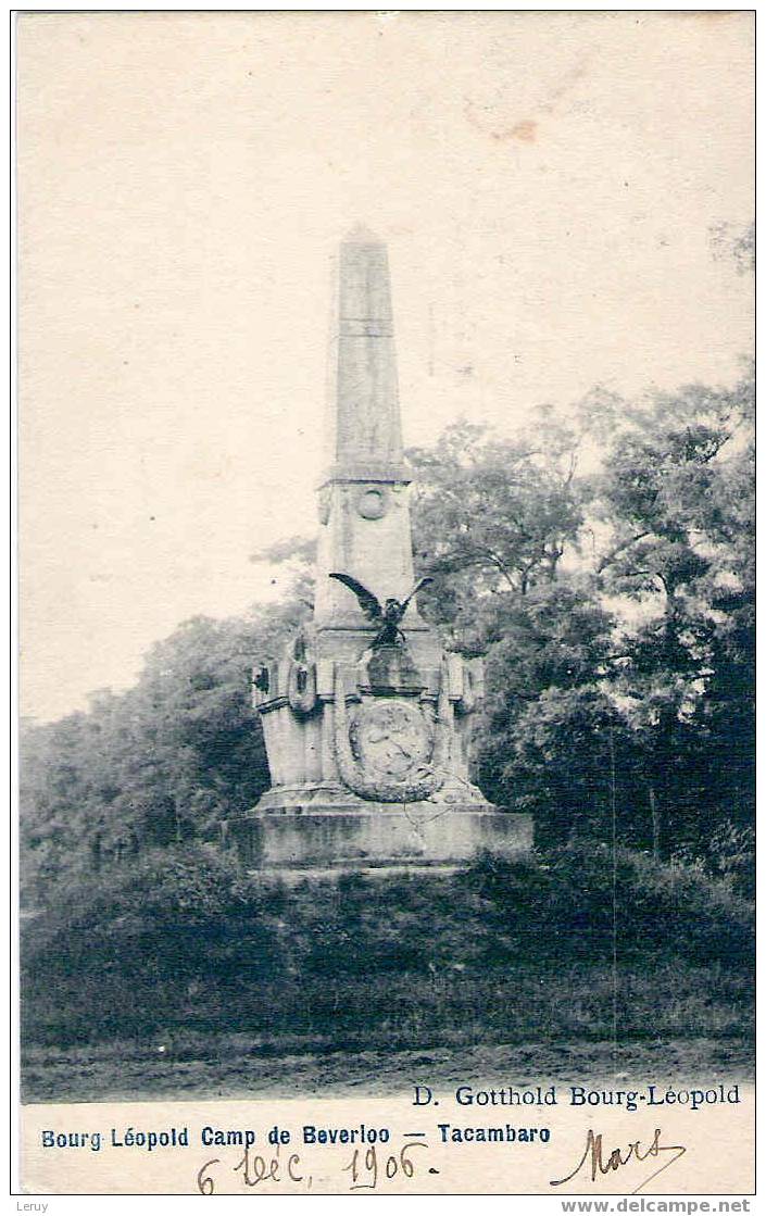 Bourg-Léopold - Camp De Beverloo - Tacambaro - Leopoldsburg (Camp De Beverloo)