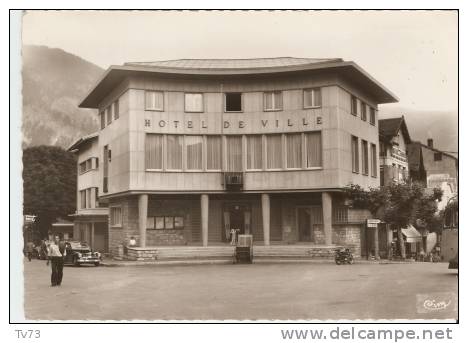 Cpc 282 - BOURG SAINT MAURICE - L'Hotel De Ville - (73 - Isère) - Bourg Saint Maurice