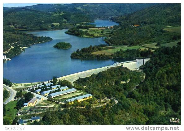 19 - CORREZE - VIAM Et TREIGNAC - BARRAGE Des BARIOUSSES - Editeur IRIS 5 - Treignac