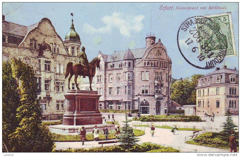 ERFURT      KAISERPLATZ - Erfurt