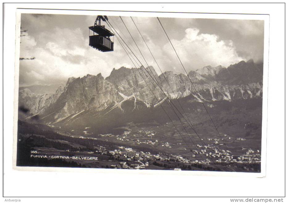 CORTINA Belvedere Funivia - Funicular Railway