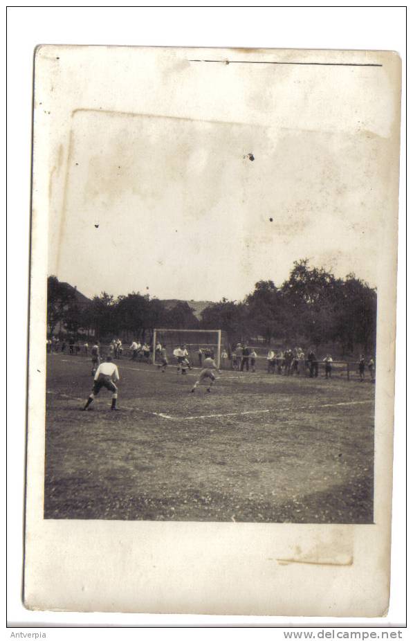 Voetbal  Fotokaart Onbekende Locatie - Calcio