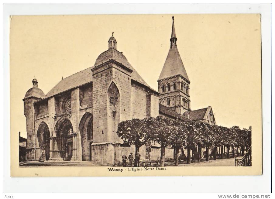 CPA---52-----WASSY-----EGLISE NOTRE-DAME - Wassy