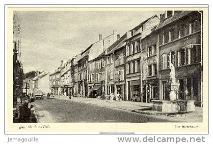 St-AVOLD 57 - Rue Hirschauer - 68 - Saint-Avold