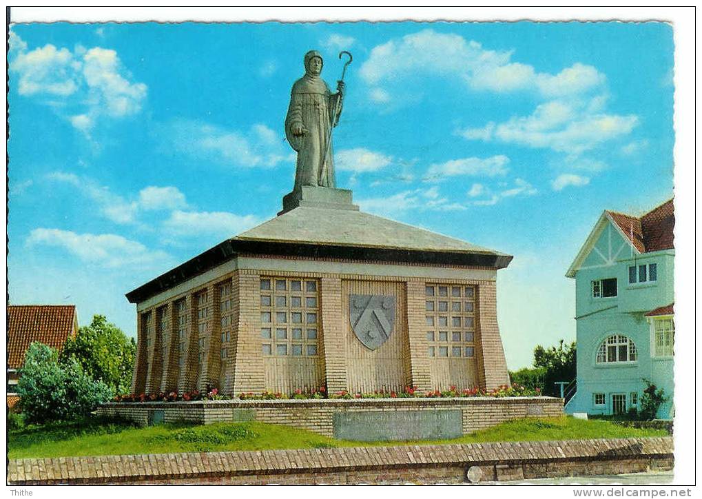 ST IDESBALD Monument De St Idesbald Van Der Gracht - 3e Abbé Des Dunes - Koksijde