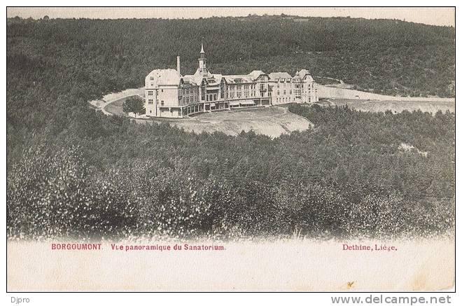 Borgoumont Vue Panoramique Du Sanatorium - Stoumont