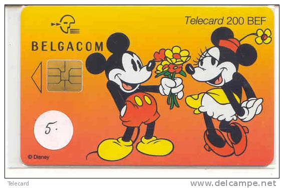 Disney Telecarte Walt Disney Belgie  (5) - Disney