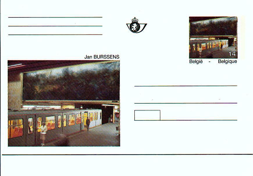 40039 - Carte Ca Bk 39 -  De Zwarte Vijvers De Jan Burssens - Cartoline Illustrate (1971-2014) [BK]