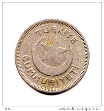 5 Kurus De 1935  Turquie - Turquie