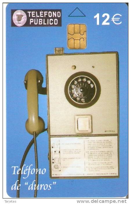 B-128 TARJETA TELEFONO DE DUROS DEL 8/06 - Téléphones