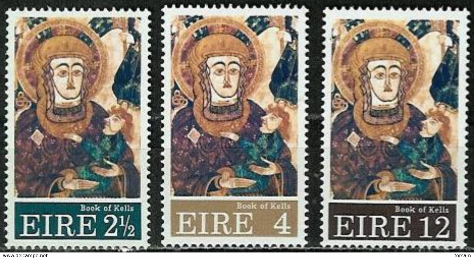 IRELAND..1972..Michel # 283-285...MLH. - Ongebruikt