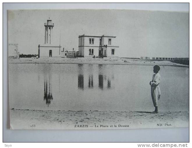 Zarzis Tunisie Le Phare Et La Douane - Douane