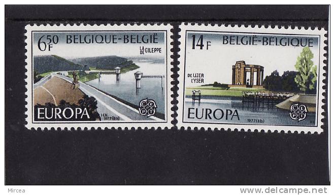 Belgique - Yv.no.1848/9 Neufs** - 1977