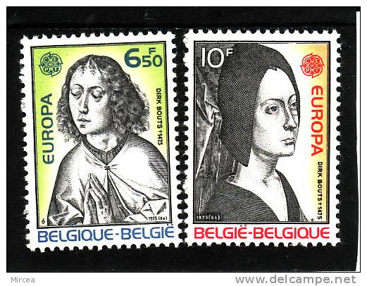 C1469 -Belgique - Yv.no.1757/8 Neufs** - 1975