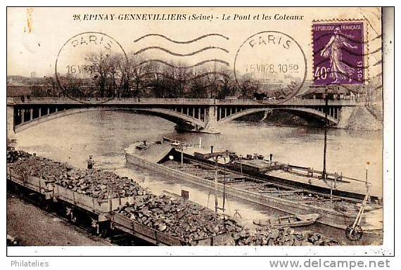 EPINAY  GENNEVILLIERS LE PONT - Le Bourget