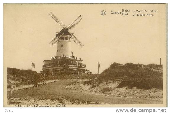 CPA COXYDE-BAINS-LE MOULIN DE BLEKKER - Koksijde