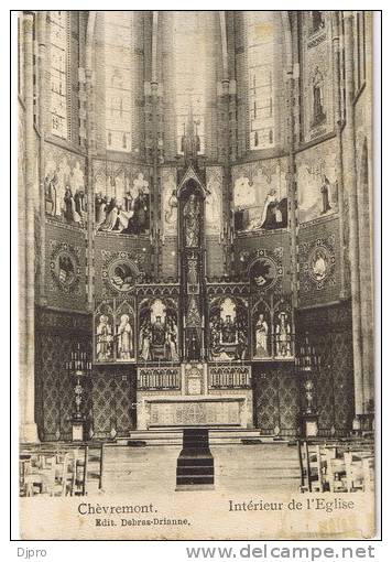 Chèvremont  Intérieur De L'eglise - Chaudfontaine