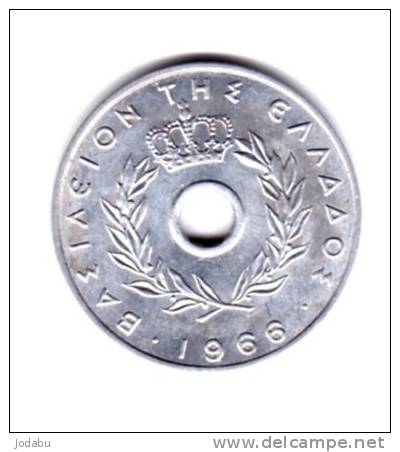 10 Lepta 1966  -gréce- - Grèce