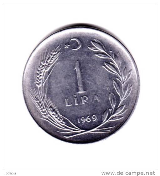 1 Lira De 1969    -turquie- - Turkije