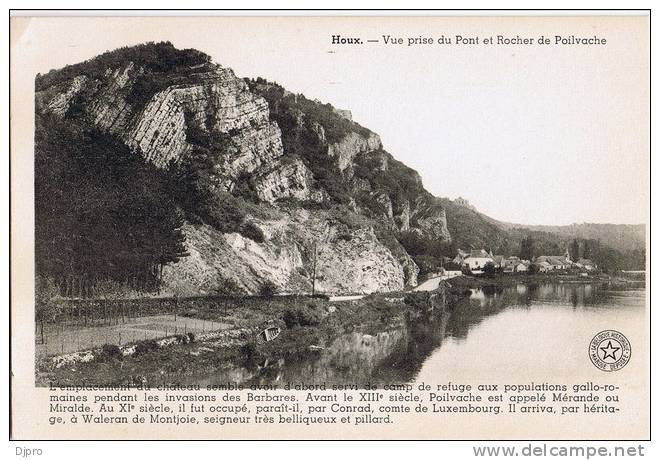 Houx Vue Prise Du Pont Et Rocher De Poilvache - Yvoir