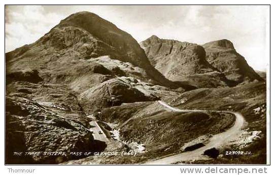 THE THREE SISTER PASS OF GLENCOE  ( 266 ) - Argyllshire