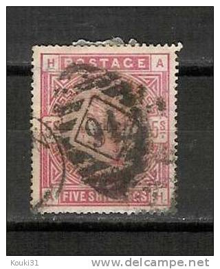 Grande-Bretagne YT 87 Obl : Victoria - Used Stamps