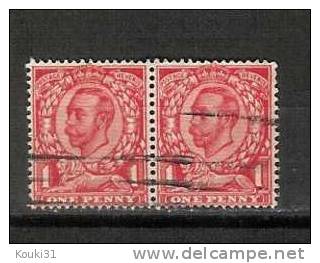 Grande-Bretagne YT 132 En Paire Obl : Edouard VII - Used Stamps