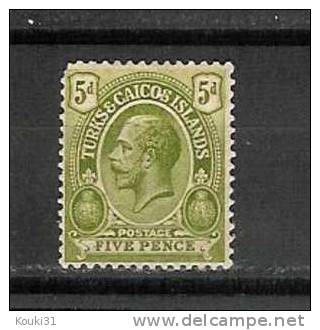 Turks Et Caïques YT 64 * : George V - Turks And Caicos