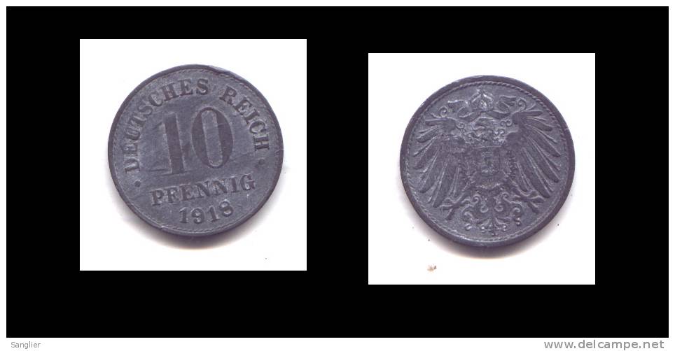 10  PFENNIG 1918 - Autres & Non Classés