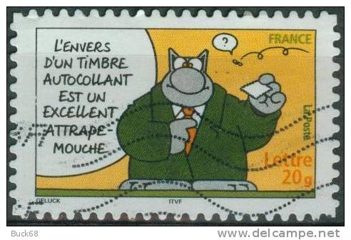 FRANCE 3825 (o) Le Chat De GELUCK L'envers D'un Timbre... ( Bédé Bande Dessinée Comic Comics ) - Cómics