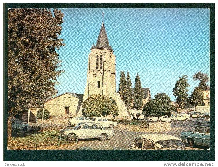 CPSM - Massy (91) - L' église ( Automobile Années 60 - 70 éd. RAYMON) - Massy