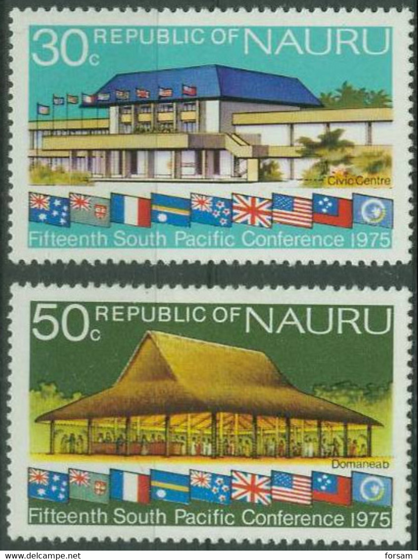 NAURU..1975..Michel # 125-126...MLH. - Nauru